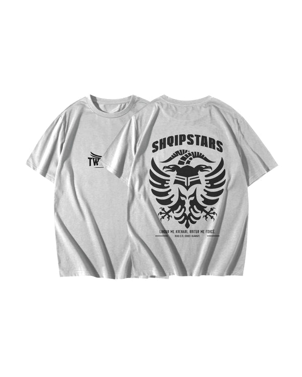 SHQIPSTARS WHITE - Premium Shirt