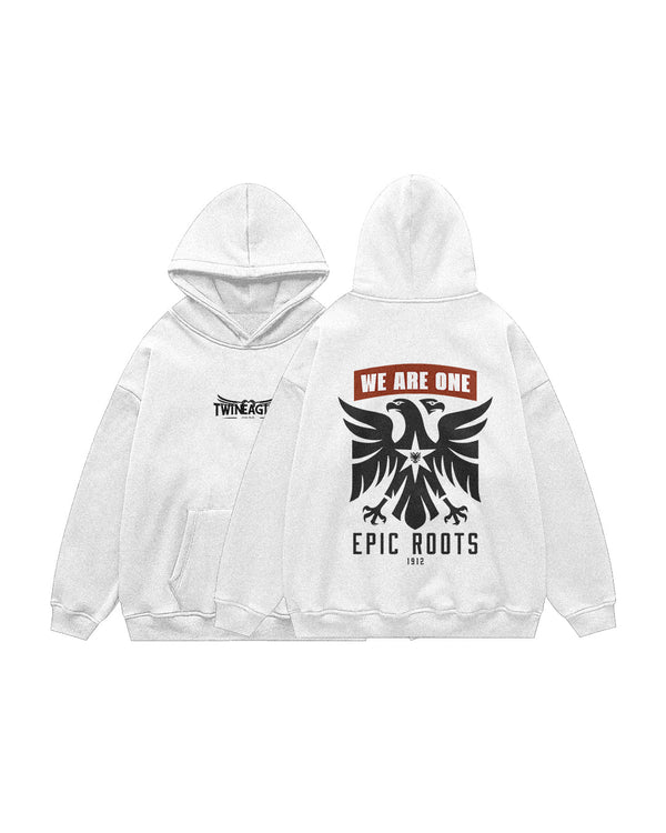 WE ARE ONE WHITE - Oversize Hoodie