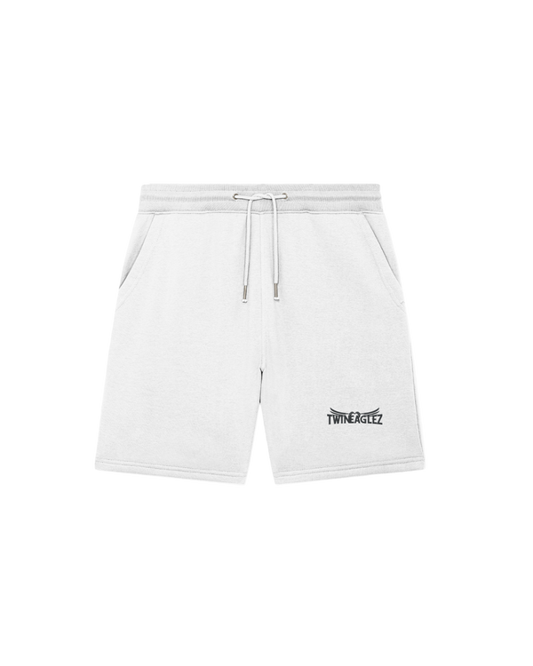 TWINEAGLEZ WHITE - Jogger Shorts