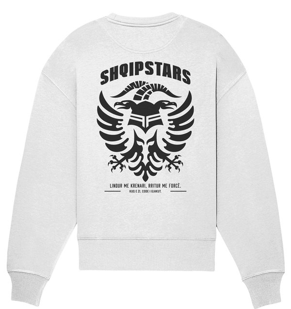 SHQIPSTARS WHITE - Oversize Sweatshirt