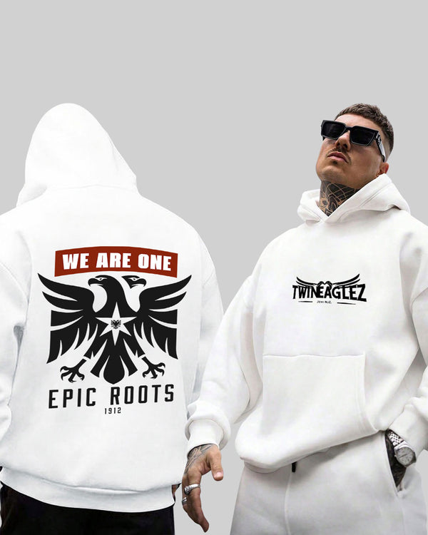 WE ARE ONE WHITE - Oversize Hoodie